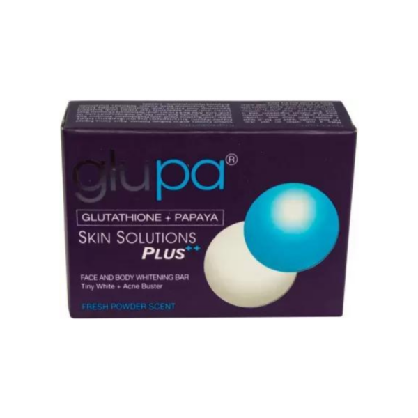 Glupa Glutathione Papaya Skin Solution Plus Whitening Soap